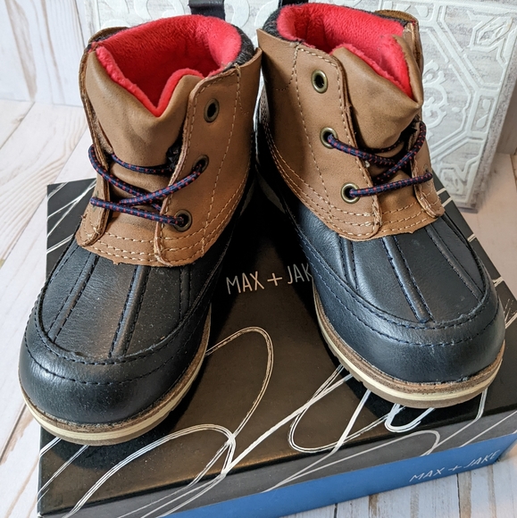 Max+Jake Dennis Toddler Duck Boots NIB - Picture 3 of 8